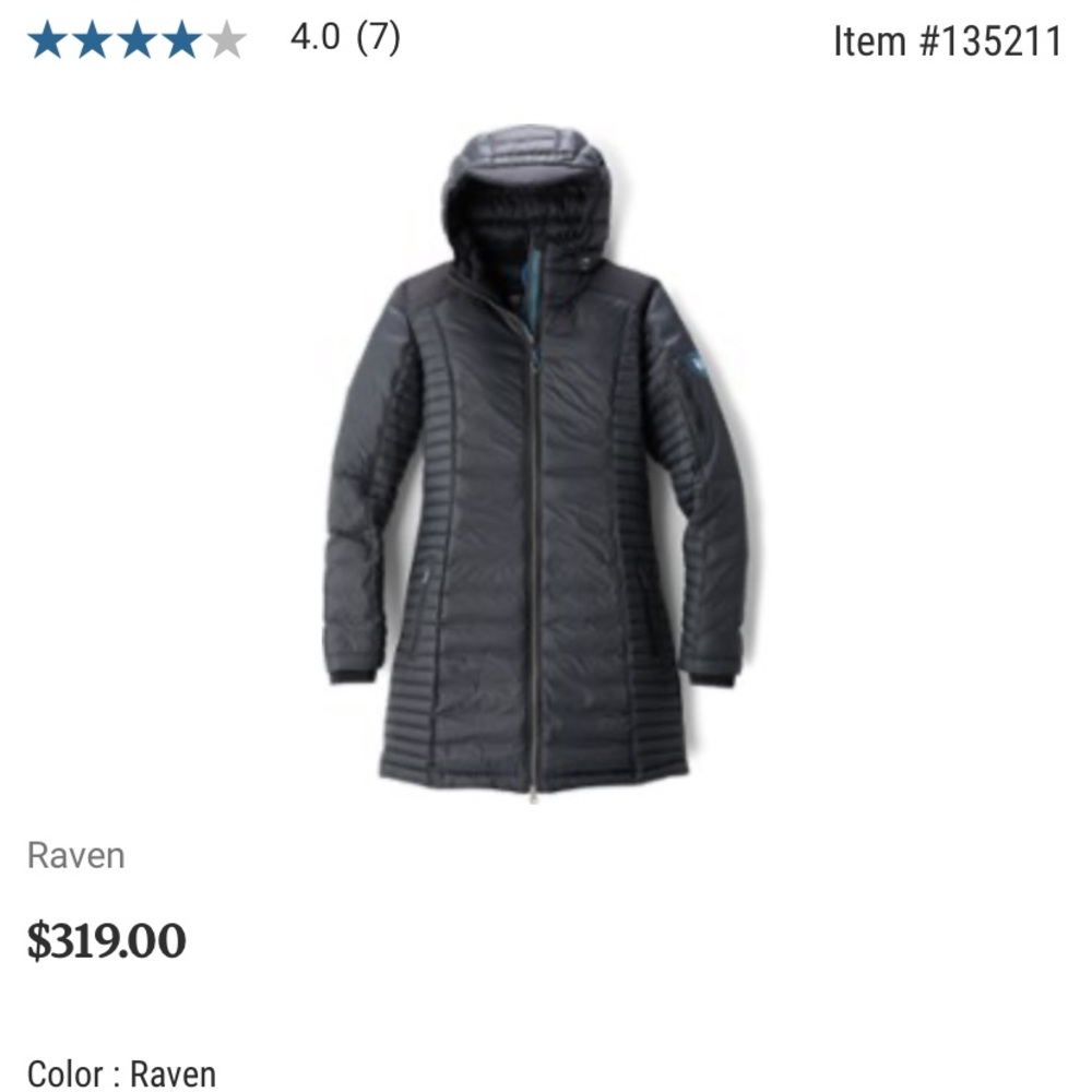 Kuhl spyfire down jacket